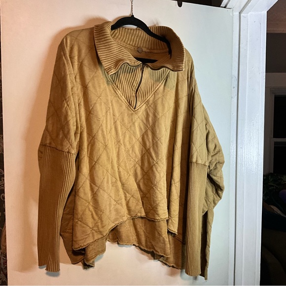 Free People Tops - Free People FP One Quilted Shiloh Pullover